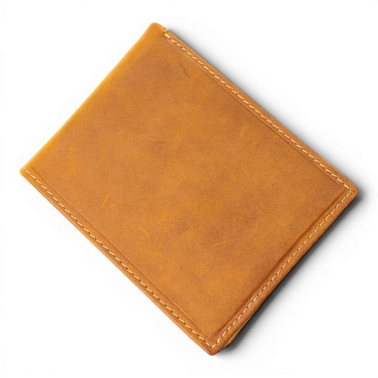 МЪЖКИ ПОРТФЕЙЛ ОТ ЕСТЕСТВЕНА КОЖА, СВЕТЛОКАФЯВ